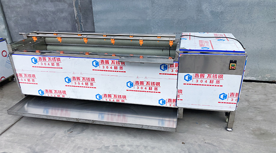 多功能毛輥清洗機_室內(nèi)毛輥清洗機_土豆紅薯清洗機去皮機